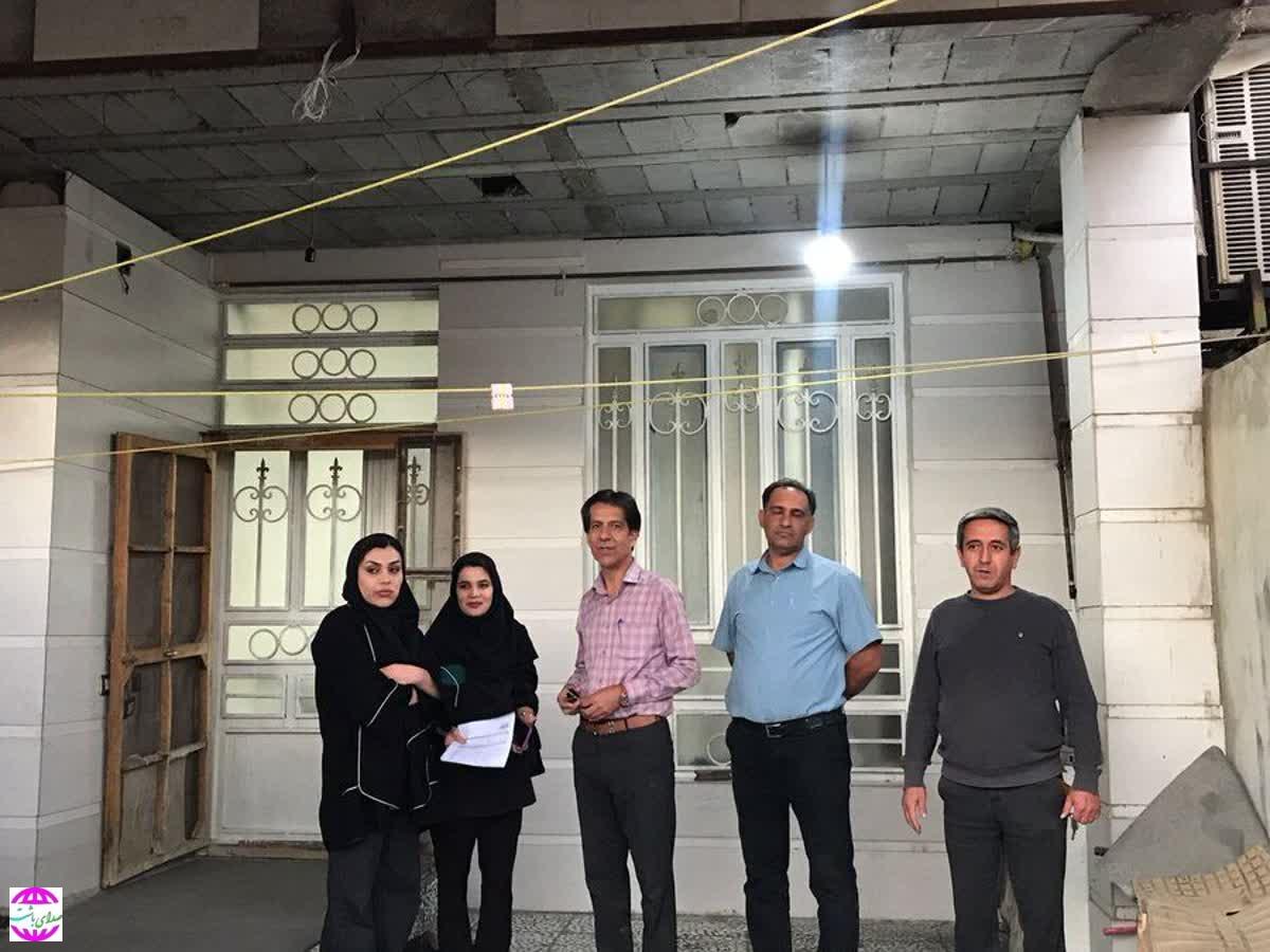 بازدید کارشناسان معاونت توسعه کارآفرینی، اشتغال و توانمندسازی از مسکن‌های در حال ساخت در شهرستان باشت  