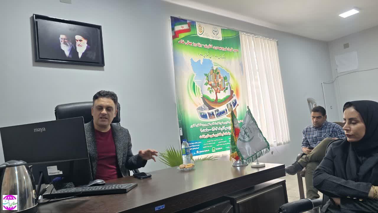 برگزاری دهمین کاروان ترویج بهره‌وری کشاورزی با محوریت روز جهانی خاک در باشت