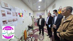 دیدار صمیمی فرماندار، دادستان و دیگر مسئولین شهرستان باشت با معلولین مرکز آموزش فنی و حرفه آموزی دختران بالای ۱۴سال باران