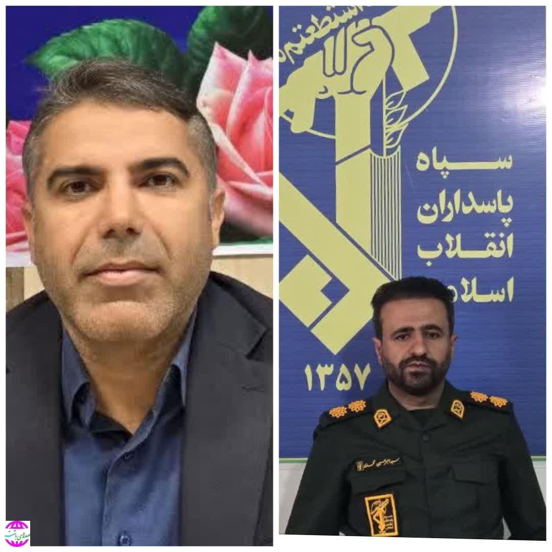 پیام تبریک شهردار باشت به مناسبت انتصاب فرمانده جدید گردان ۴۸۴ امام  جعفر  صادق(  ع  )این  شهرستان