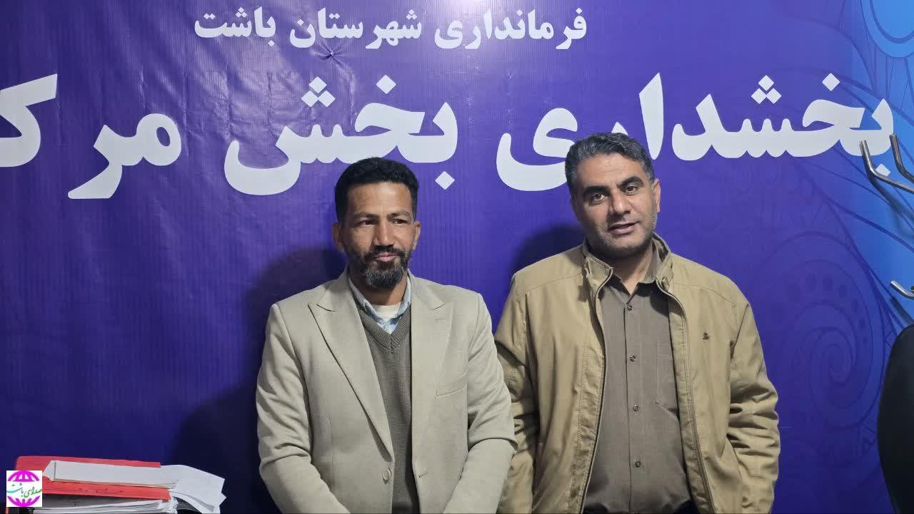 دیدار رئیس اداره اوقاف و امور خیریه با بخشدار مرکزی  باشت با هدف هماهنگی برنامه‌های فرهنگی،  اجتماعی و  عمرانی شهرستان   گفت‌وگو کردند