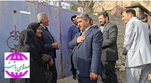 بازدید میدانی فرماندار باشت از روستاهای بخش بوستان