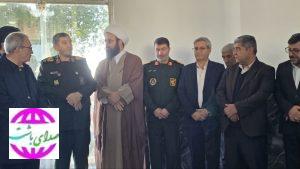 غبارروبی گلزار شهدا با حضور مسؤل  قرارگاه محرومیت‌زدایی سپاه پاسداران انقلاب اسلامی در باشت