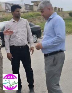 بازدید  شورای شهر باشت از آرامستان و بررسی وضعیت اصلاح خیابان‌ها