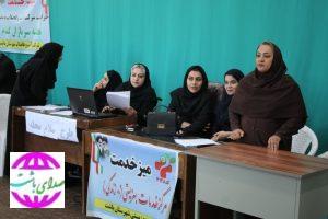 برپایی میز خدمت بهزیستی شهرستان باشت در نماز جمعه و معرفی پویش «سلام محله»