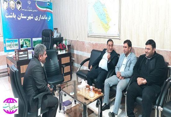 بررسی عملکرد و برنامه‌های دامپزشکی کهگیلویه وبویراحمد در دیدار با فرماندار باشت