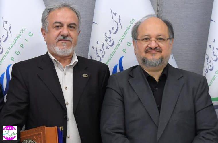 مراسم تودیع و معارفه مدیر عامل شرکت صنایع پلیمر گچساران برگزار شد