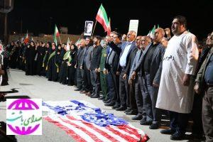 با شعار «بزن که خوب می‌زنی»؛  تاریخ‌سازی مردم باشت به ایستگاه هجدهم رسید