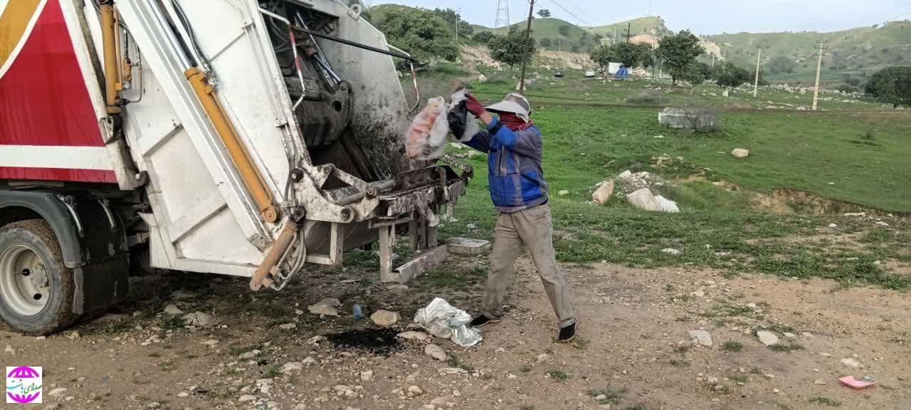 به همت شهرداری بوستان انجام شد؛ جمع آوری و حمل زباله های انبوه منطقه گردشگری شالدون بخش بوستان