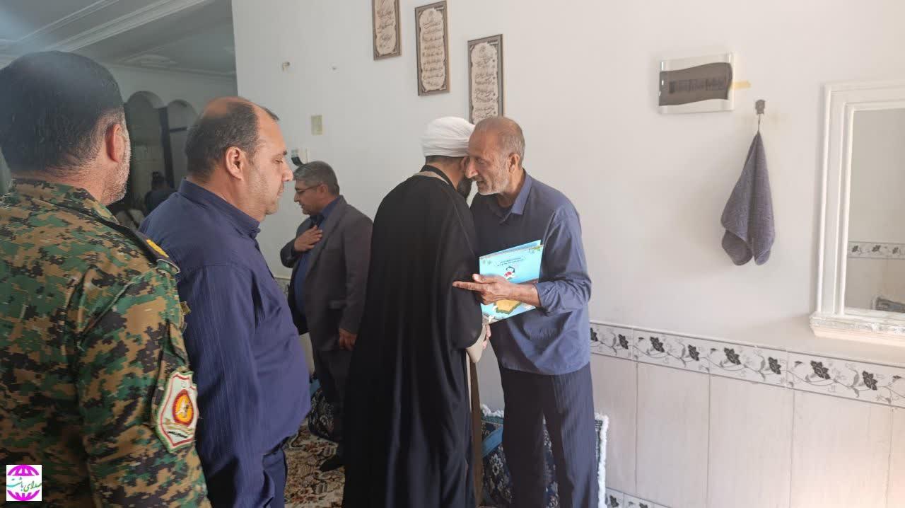 دیدارهای محله محور در راستای قرارگاه امام خامنه با حضور مسوولان شهرستان باشت با خانواده های معظم شهدا + عکس
