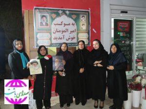 برپایی موکب مدیریت بهزیستی گچساران به مناسبت چهلمین روز شهادت رهبرانقلاب