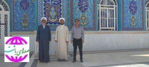 بازدید  رئیس داره  اوقاف باشت از بقاع این شهرستان
