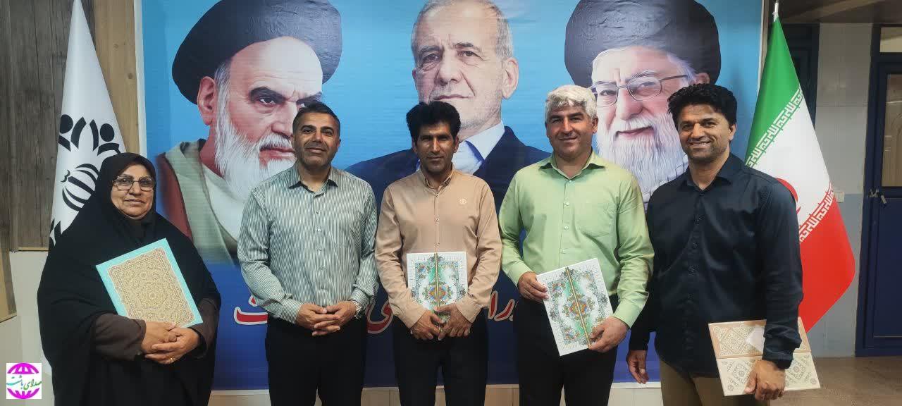 تجلیل شهردار باشت از اعضای شورای اسلامی بمناسبت روز ملی شوراها