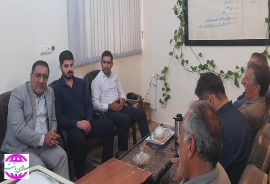نشست صمیمی مدیرکل دامپزشکی کهگیلویه وبویراحمد با مدیر و کارکنان دامپزشکی شهرستان باشت