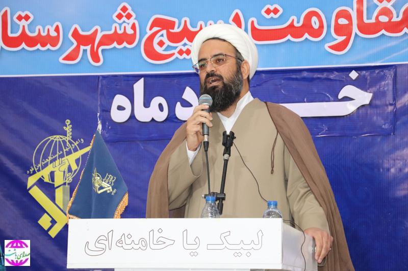 امام جمعه باشت در مراسم تکریم و معارفه فرمانده سپاه ناحیه باشت تأکید کرد: «وحدت قلوب» و «پای‌بندی به عهد»، پیش‌شرط اصلی ظهور و اقتدار نظام است