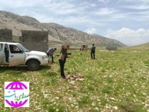 رفع تصرف ۵۷ هزار متر مربع از اراضی ملی در بویراحمد