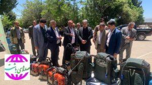 ابداع جوان خلاق دنانشین در میدان مهار آتش سوزی جنگل ها