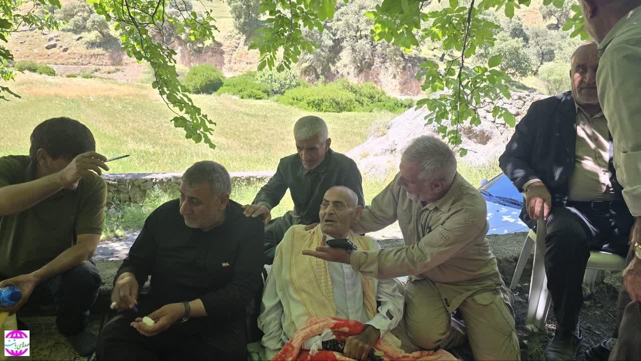 با حضور سردار شهابی‌فر؛  پیشکسوتان دوران دفاع مقدس در باشت گرد هم آمدند