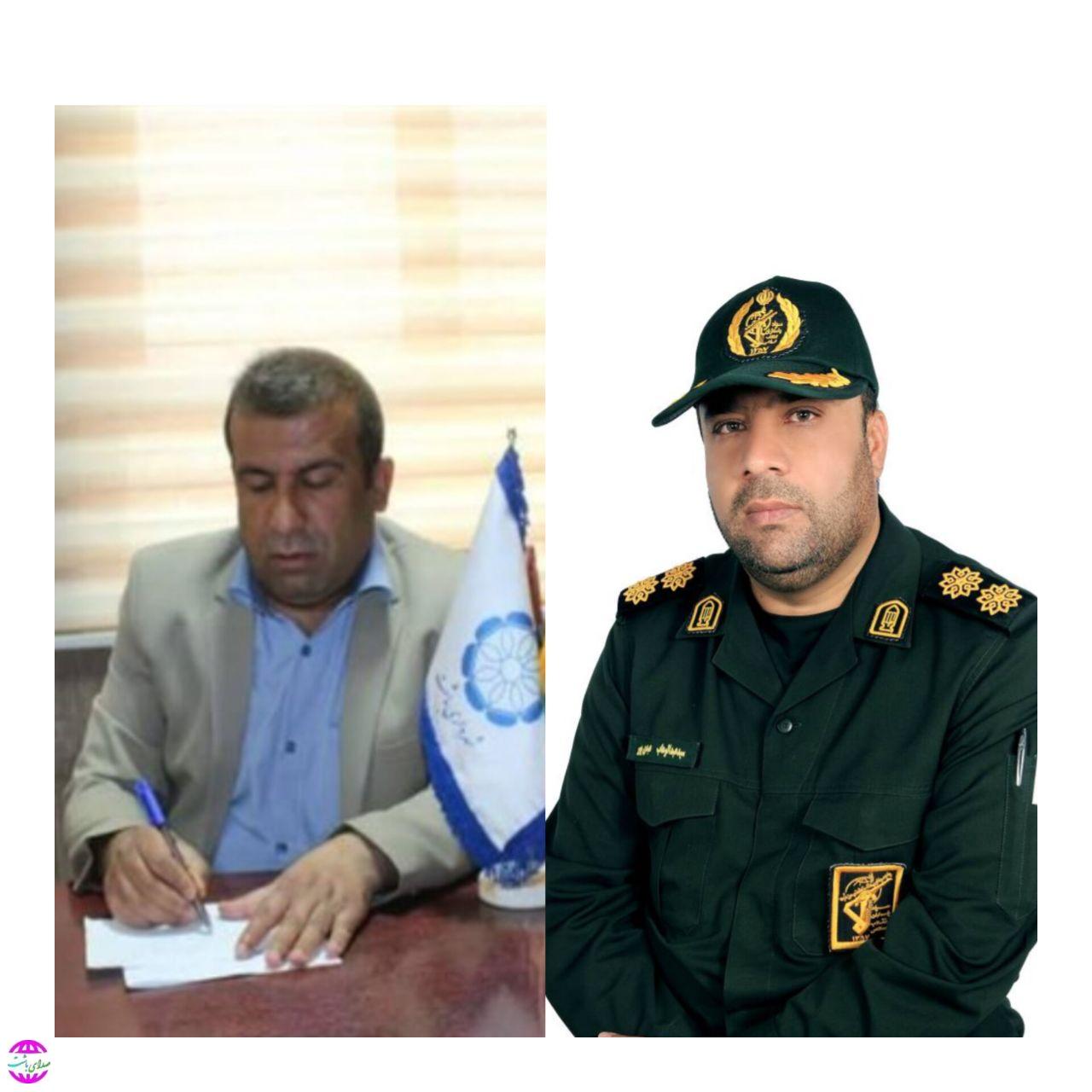 پیام تبریک  شهردار اسبق باشت در پی انتصاب فرمانده جدید ناحیه مقاومت بسیج این شهرستان