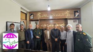 پیشکسوتان جهاد و شهادت با فرمانده جدید سپاه شهرستان باشت دیدار کردند