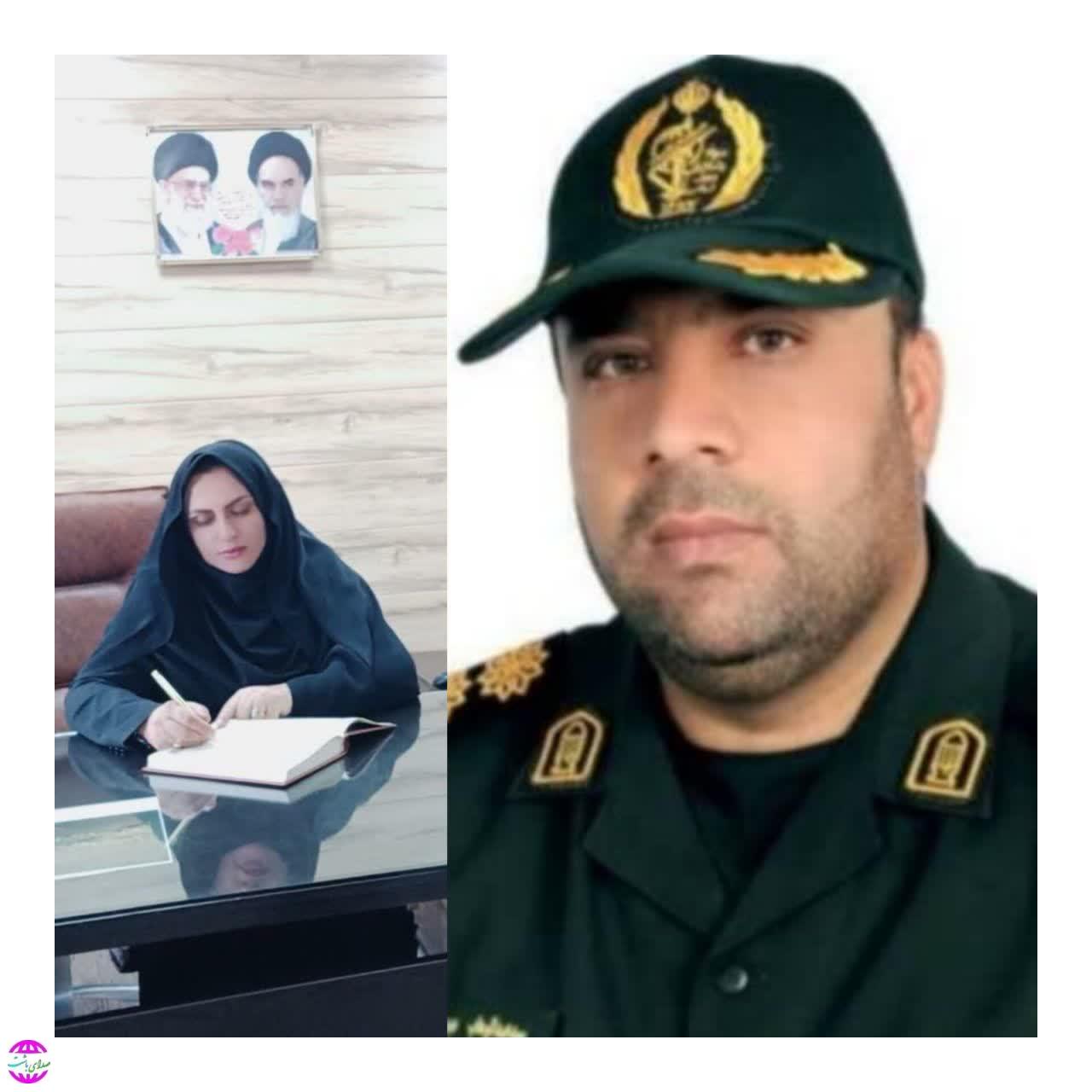 پیام تبریک  رئیس سابق اداره بهزیستی باشت به مناسبت انتصاب فرمانده جدید ناحیه مقاومت بسیج شهرستان باشت