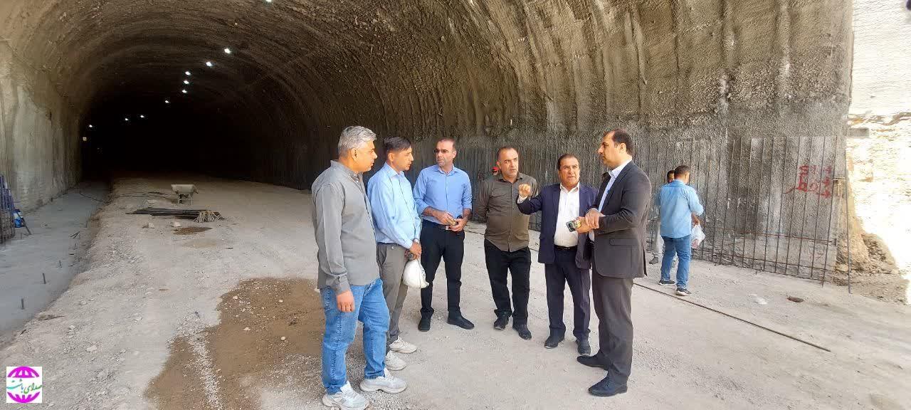 فرماندار دنا: تونل‌های سی‌سخت وارد فاز قالب‌بندی شد