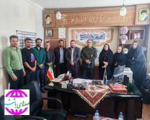 دیدار بخشدار بوستان و دهیاران با فرمانده جدید سپاه شهرستان