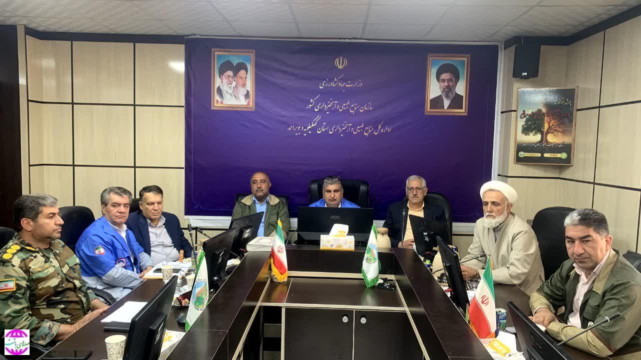 وقوع ۱۷ فقره آتش سوزی در عرصه های منابع طبیعی و محیط زیست کهگیلویه و بویراحمد