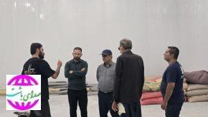گزارش تصویری از روند احداث سردخانه هزار تنی در باشت
