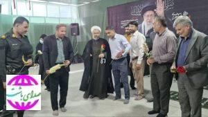 غبارروبی گلزار شهدای شهر باشت به مناسبت هفته وقف؛ تجدید میثاق مسئولان با آرمان‌های شهدا