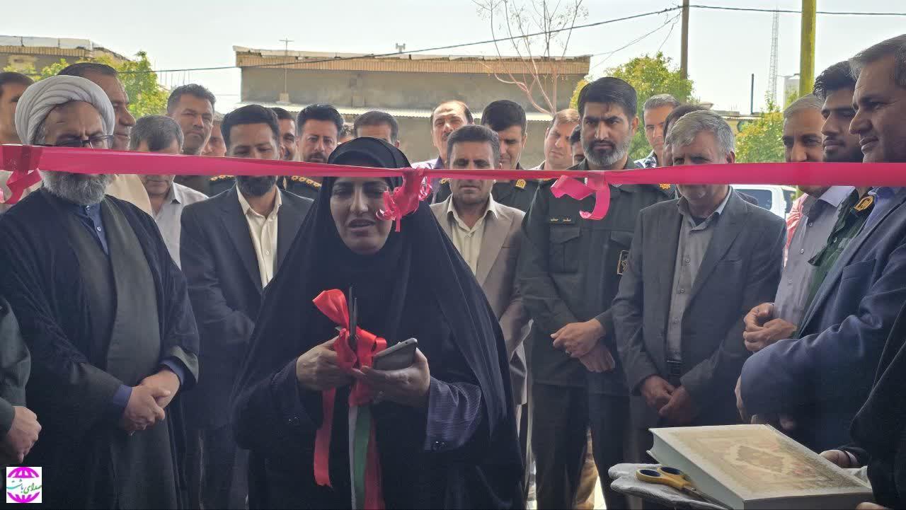 افتتاح نمایشگاه «اسوه» ناحیه ای با حضور مسئولان شهرستانی در باشت