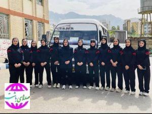 پارمیس احساس‌پور؛ تنها نماینده شهرستان باشت در مسابقات هندبال کشوری منطقه ۵