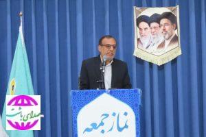 سردار ارشادی در جمع نمازگزاران جمعه باشت:از سهمیه‌بندی فشنگ در آغاز دفاع مقدس تا ساخت موشک‌های نقطه‌زن ماهواره‌بر/ مقاومت و حضور مردم تمام محاسبات دشمن را بر هم زد