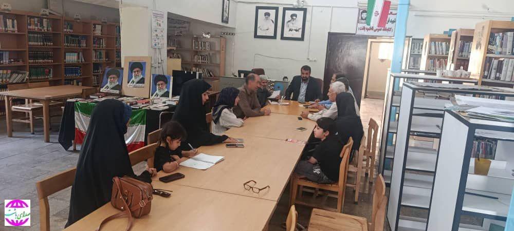 بزرگداشت استاد شهریار و روز شعر و ادب فارسی در کتابخانه عمومی فاطمیه(س) باشت برگزار شد