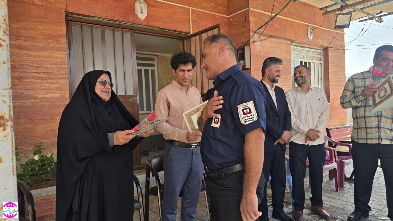 نائب رئیس شورای شهر باشت: آتش‌نشانان فرشتگان نجات دهنده جان انسان‌ها هستند