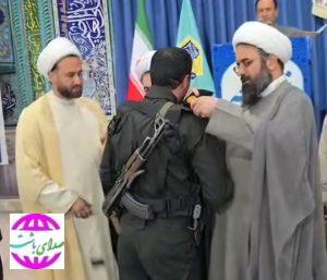 اعطای درجه سرهنگی به فرمانده انتظامی شهرستان باشت